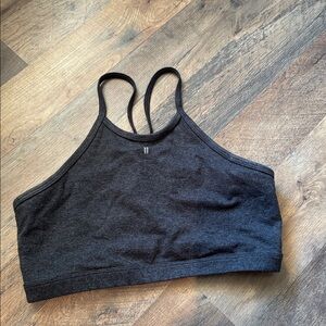 NOBULL Charcoal and Black Sports Bra